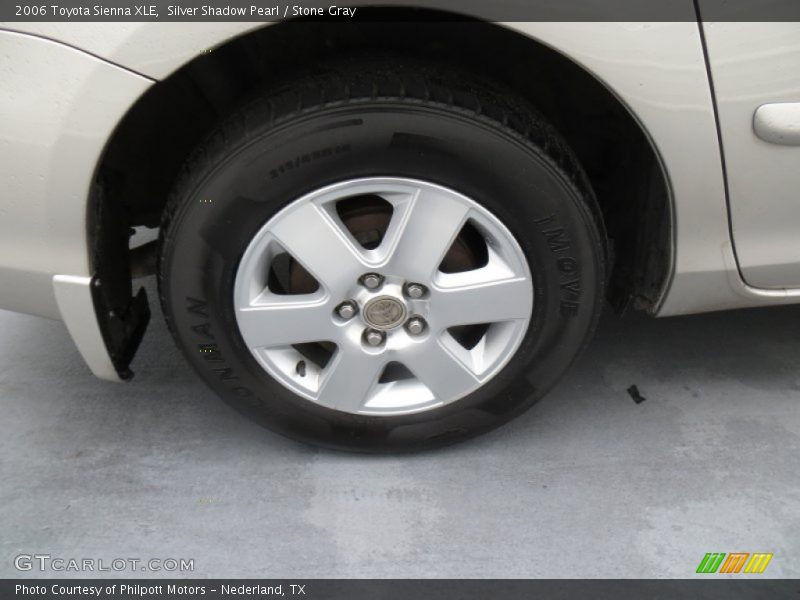 Silver Shadow Pearl / Stone Gray 2006 Toyota Sienna XLE