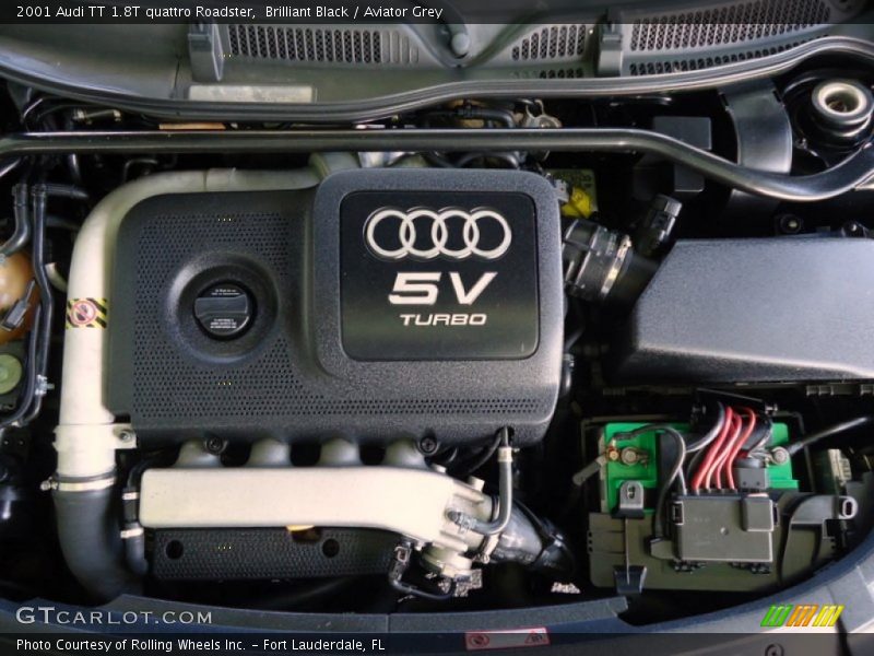  2001 TT 1.8T quattro Roadster Engine - 1.8 Liter Turbocharged DOHC 20-Valve 4 Cylinder