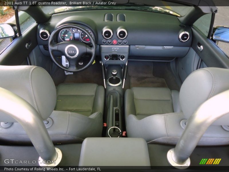  2001 TT 1.8T quattro Roadster Aviator Grey Interior
