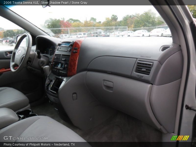 Silver Shadow Pearl / Stone Gray 2006 Toyota Sienna XLE