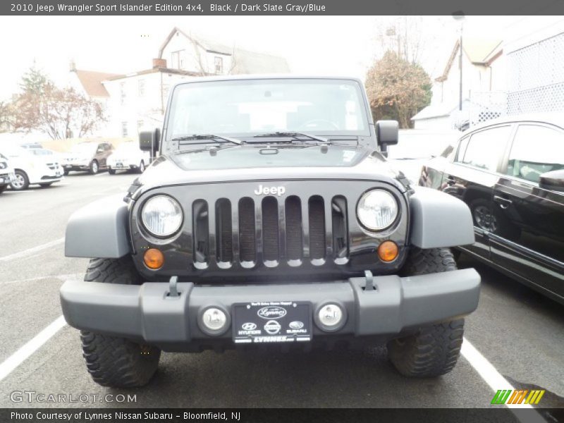 Black / Dark Slate Gray/Blue 2010 Jeep Wrangler Sport Islander Edition 4x4