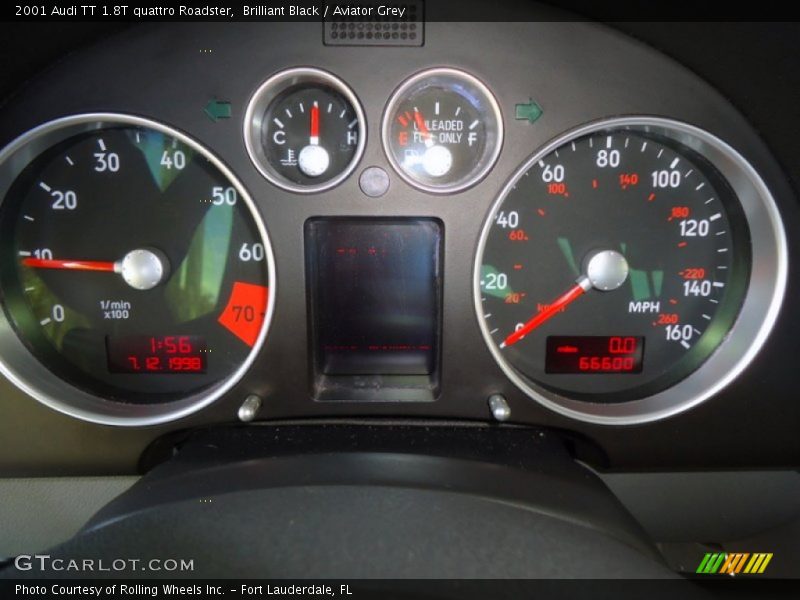  2001 TT 1.8T quattro Roadster 1.8T quattro Roadster Gauges