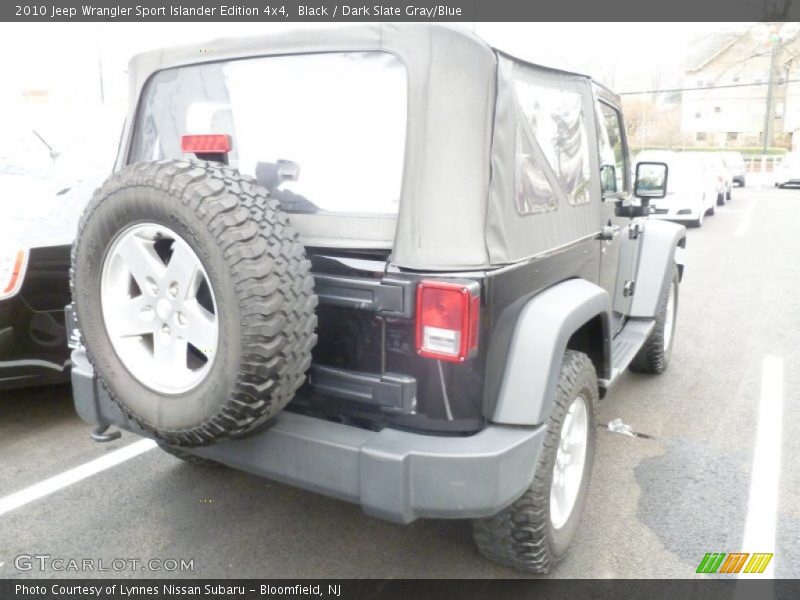 Black / Dark Slate Gray/Blue 2010 Jeep Wrangler Sport Islander Edition 4x4