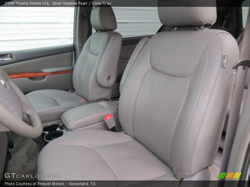 Silver Shadow Pearl / Stone Gray 2006 Toyota Sienna XLE