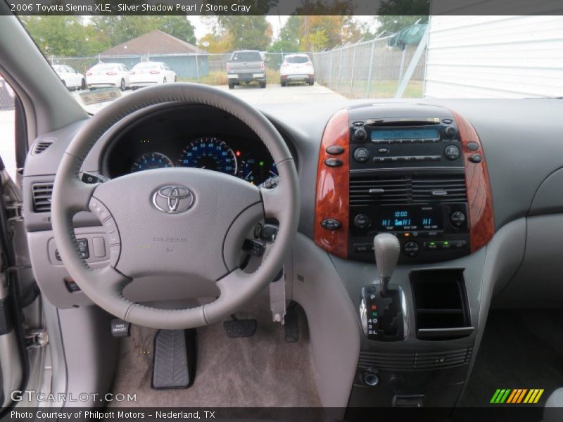 Silver Shadow Pearl / Stone Gray 2006 Toyota Sienna XLE