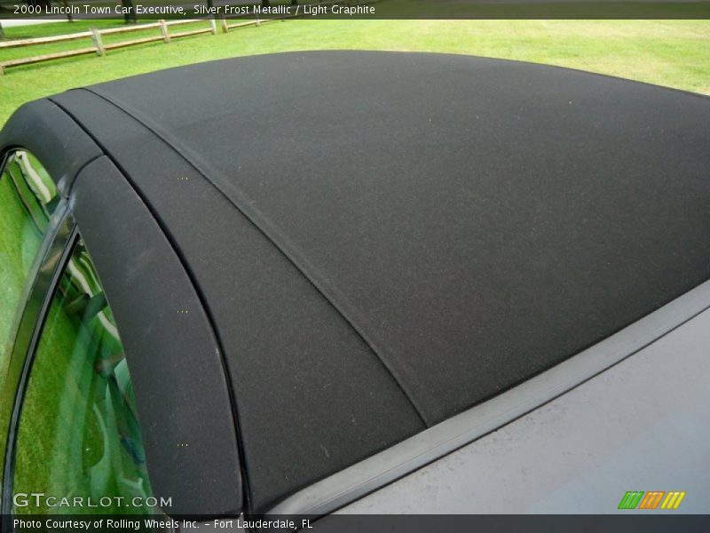 Silver Frost Metallic / Light Graphite 2000 Lincoln Town Car Executive
