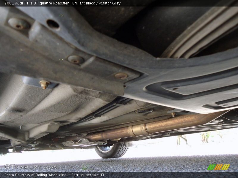 Undercarriage of 2001 TT 1.8T quattro Roadster