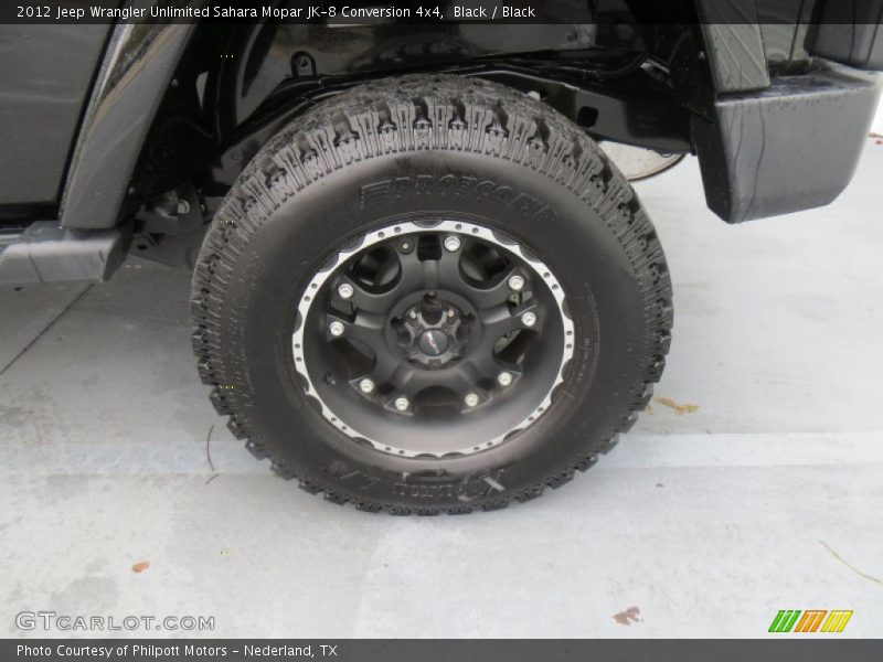 Custom Wheels of 2012 Wrangler Unlimited Sahara Mopar JK-8 Conversion 4x4