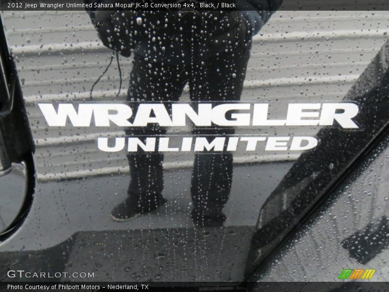 Black / Black 2012 Jeep Wrangler Unlimited Sahara Mopar JK-8 Conversion 4x4