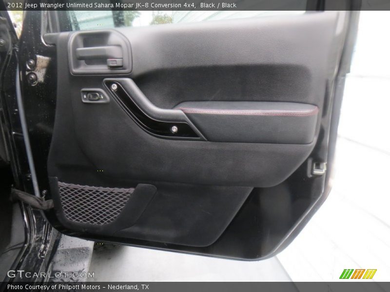 Black / Black 2012 Jeep Wrangler Unlimited Sahara Mopar JK-8 Conversion 4x4