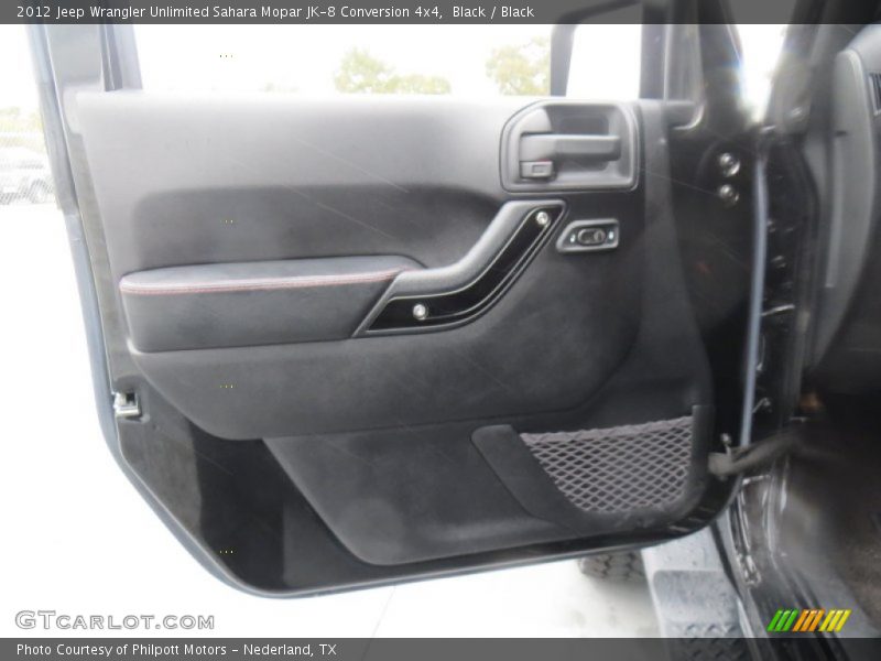 Black / Black 2012 Jeep Wrangler Unlimited Sahara Mopar JK-8 Conversion 4x4