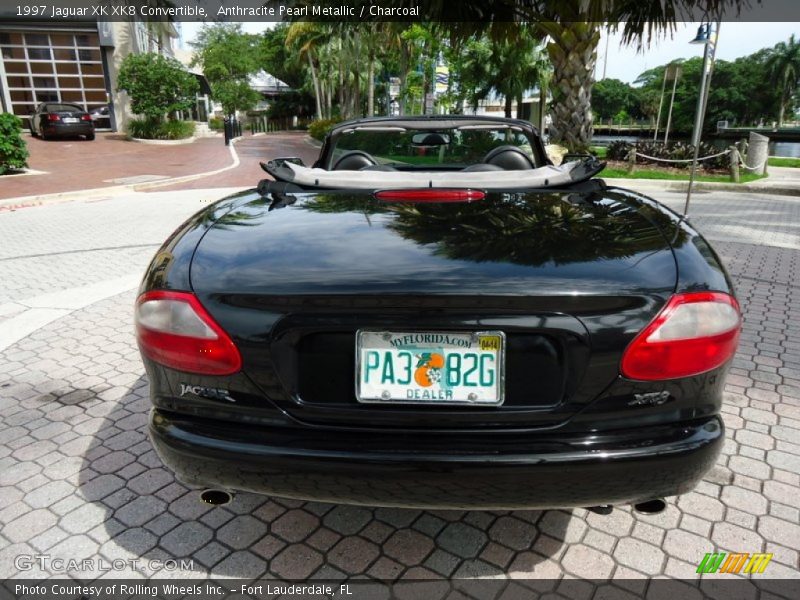 Anthracite Pearl Metallic / Charcoal 1997 Jaguar XK XK8 Convertible