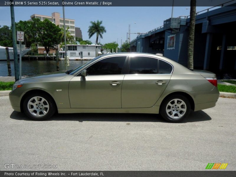  2004 5 Series 525i Sedan Olivine Green Metallic