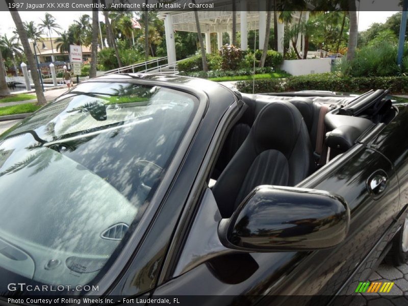 Anthracite Pearl Metallic / Charcoal 1997 Jaguar XK XK8 Convertible