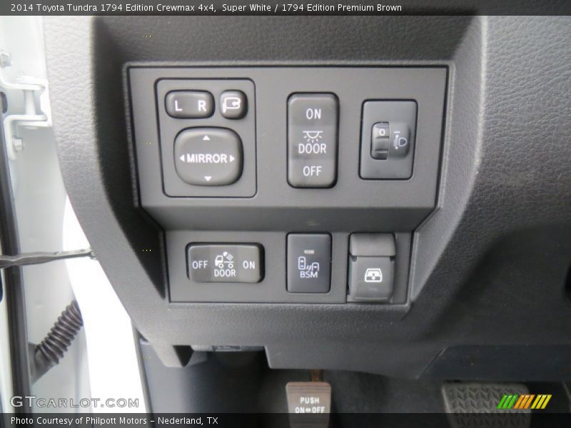 Super White / 1794 Edition Premium Brown 2014 Toyota Tundra 1794 Edition Crewmax 4x4