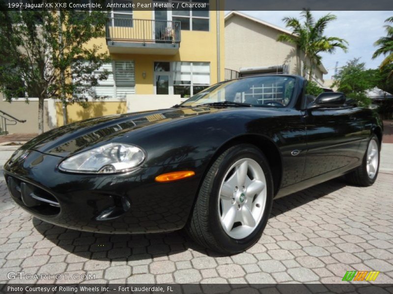 Front 3/4 View of 1997 XK XK8 Convertible