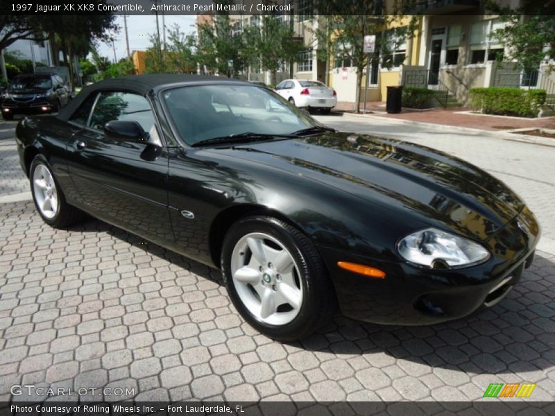 Front 3/4 View of 1997 XK XK8 Convertible