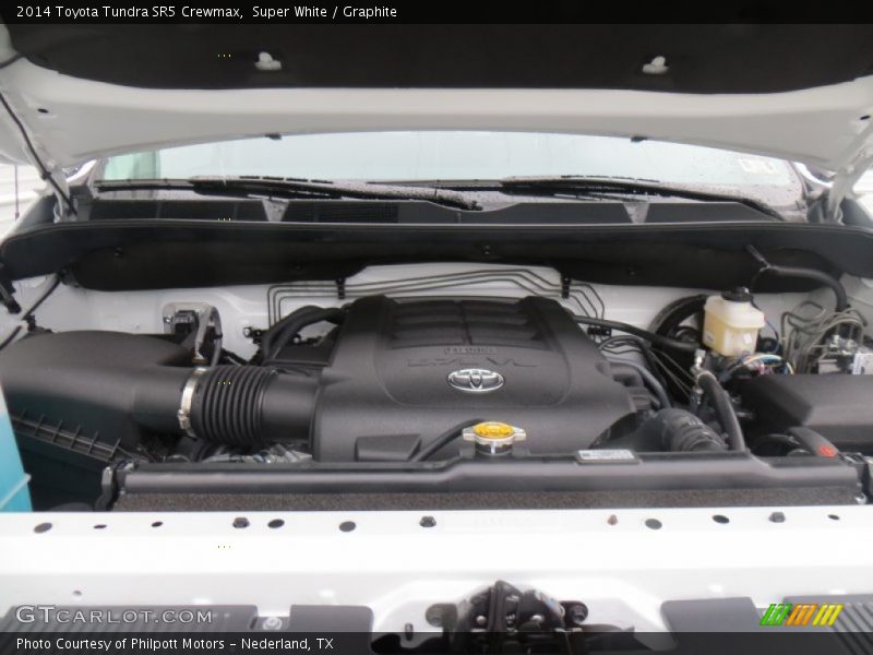 Super White / Graphite 2014 Toyota Tundra SR5 Crewmax