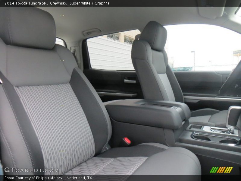 Super White / Graphite 2014 Toyota Tundra SR5 Crewmax