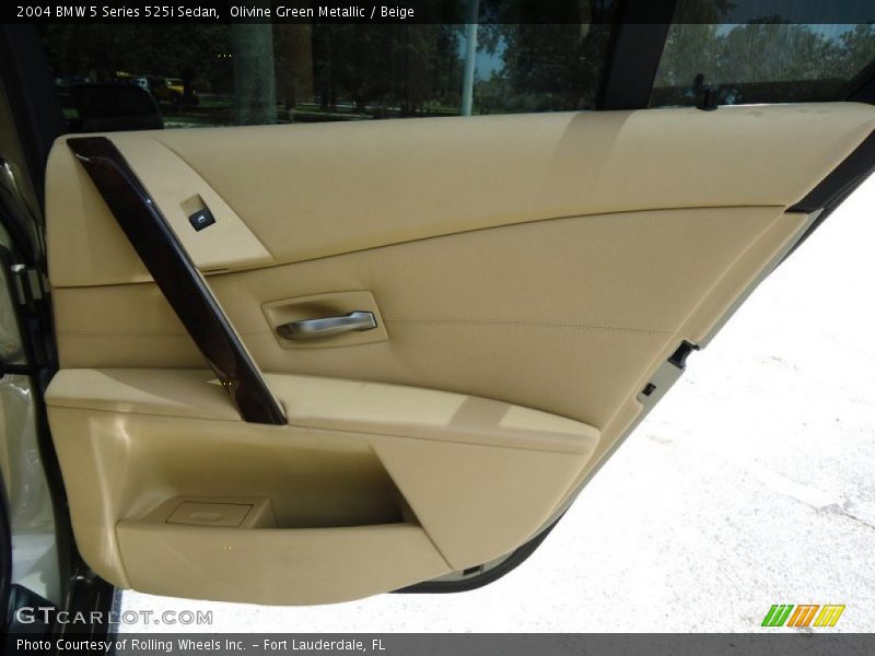 Door Panel of 2004 5 Series 525i Sedan