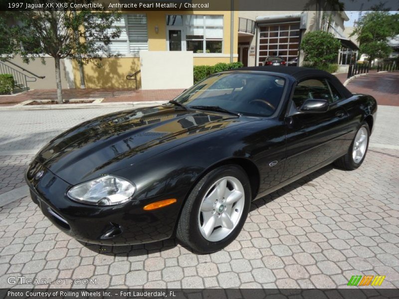 Front 3/4 View of 1997 XK XK8 Convertible