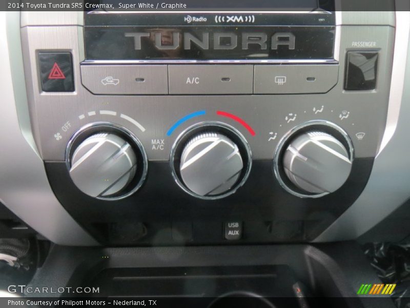 Super White / Graphite 2014 Toyota Tundra SR5 Crewmax