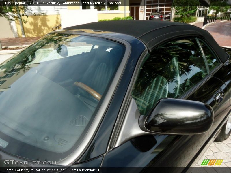 Anthracite Pearl Metallic / Charcoal 1997 Jaguar XK XK8 Convertible
