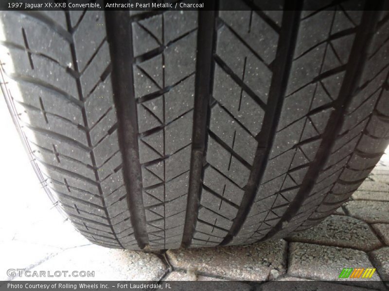 Anthracite Pearl Metallic / Charcoal 1997 Jaguar XK XK8 Convertible