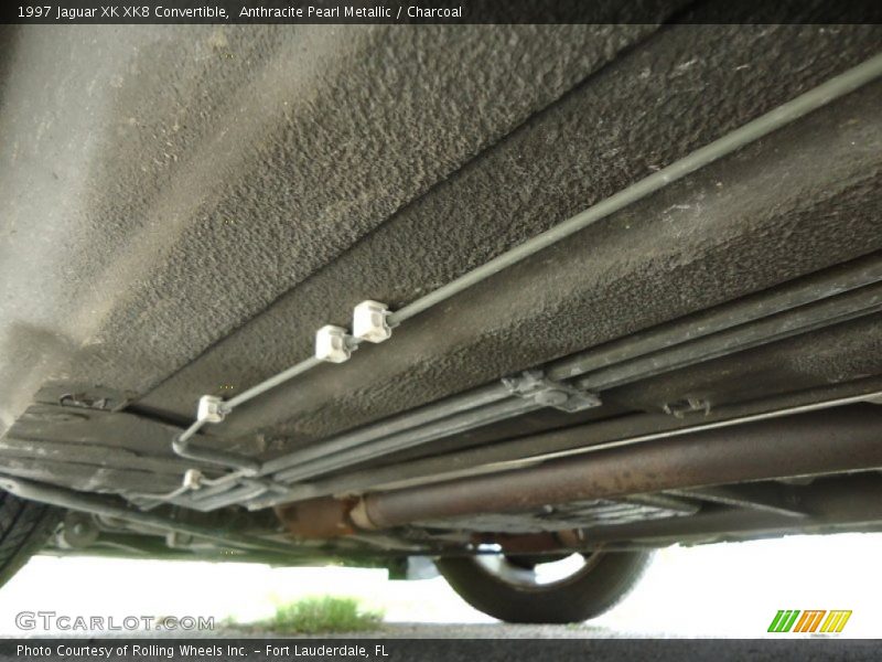 Undercarriage of 1997 XK XK8 Convertible