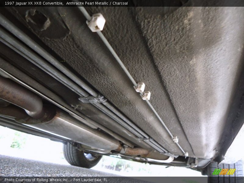 Undercarriage of 1997 XK XK8 Convertible