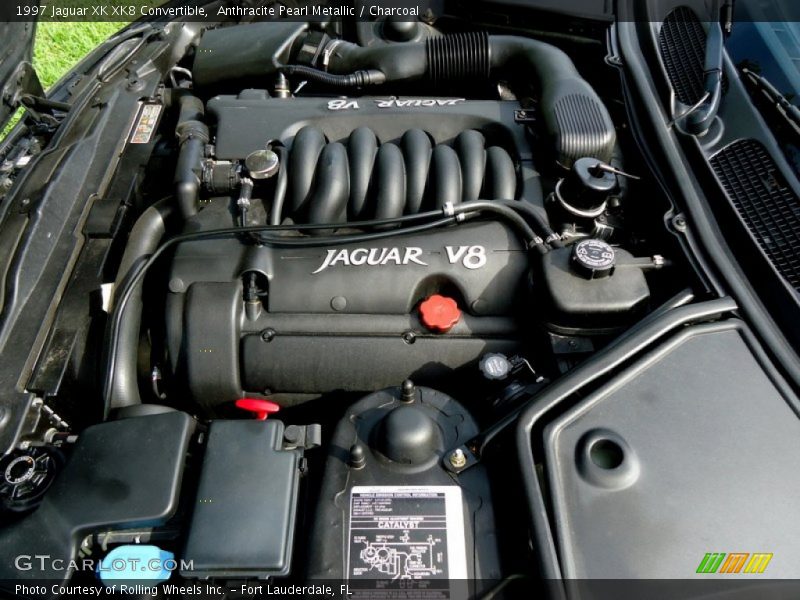  1997 XK XK8 Convertible Engine - 4.0 Liter DOHC 32-Valve V8