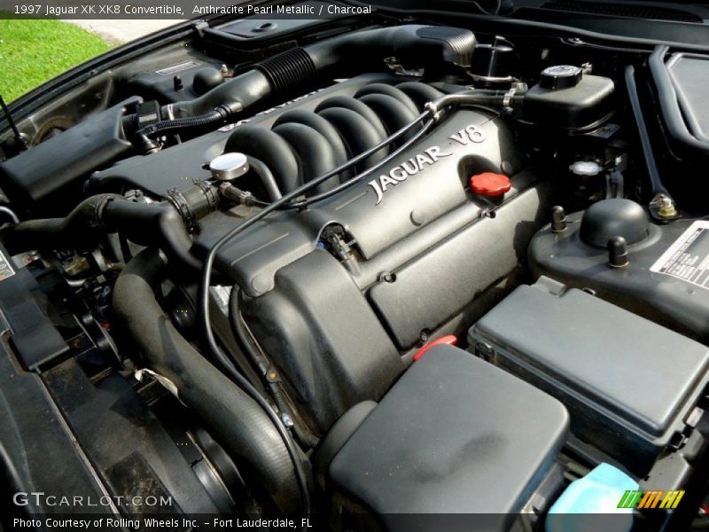  1997 XK XK8 Convertible Engine - 4.0 Liter DOHC 32-Valve V8