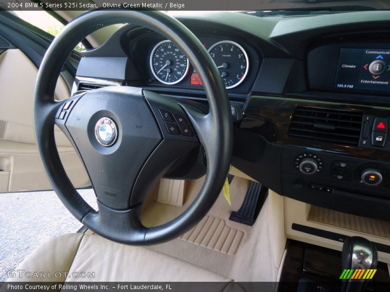  2004 5 Series 525i Sedan Steering Wheel