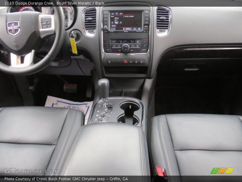 Bright Silver Metallic / Black 2013 Dodge Durango Crew