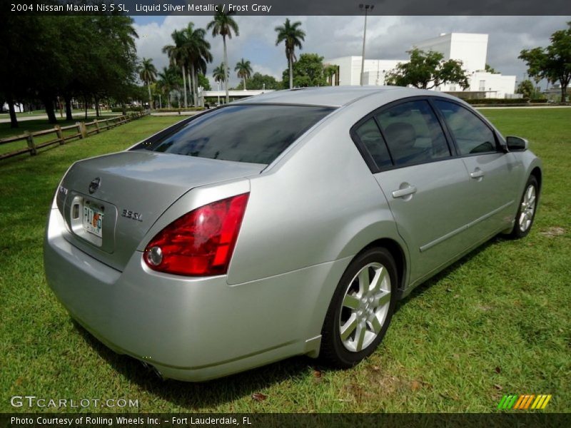 Liquid Silver Metallic / Frost Gray 2004 Nissan Maxima 3.5 SL