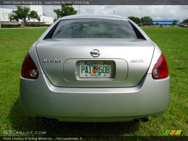 Liquid Silver Metallic / Frost Gray 2004 Nissan Maxima 3.5 SL
