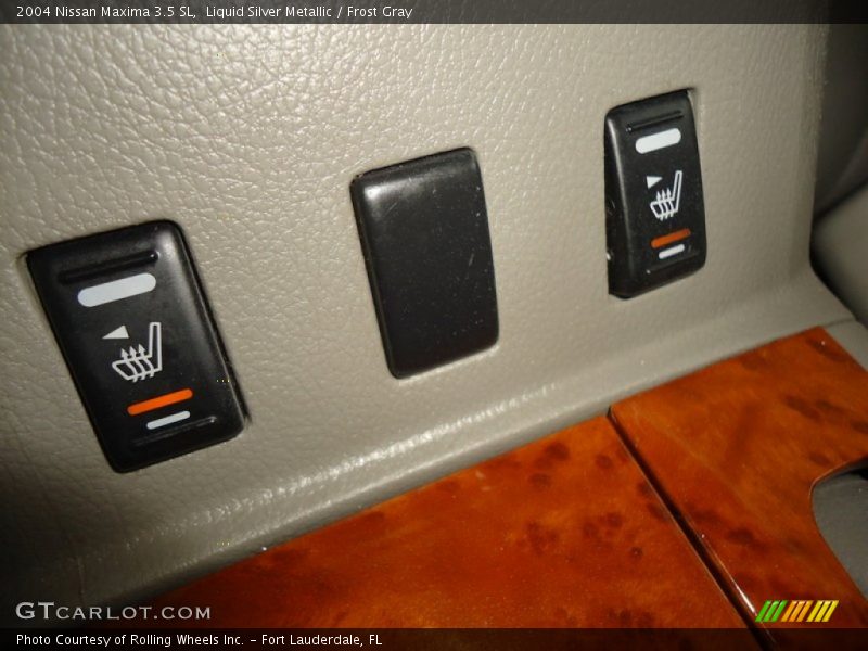Liquid Silver Metallic / Frost Gray 2004 Nissan Maxima 3.5 SL