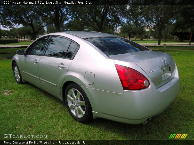 Liquid Silver Metallic / Frost Gray 2004 Nissan Maxima 3.5 SL