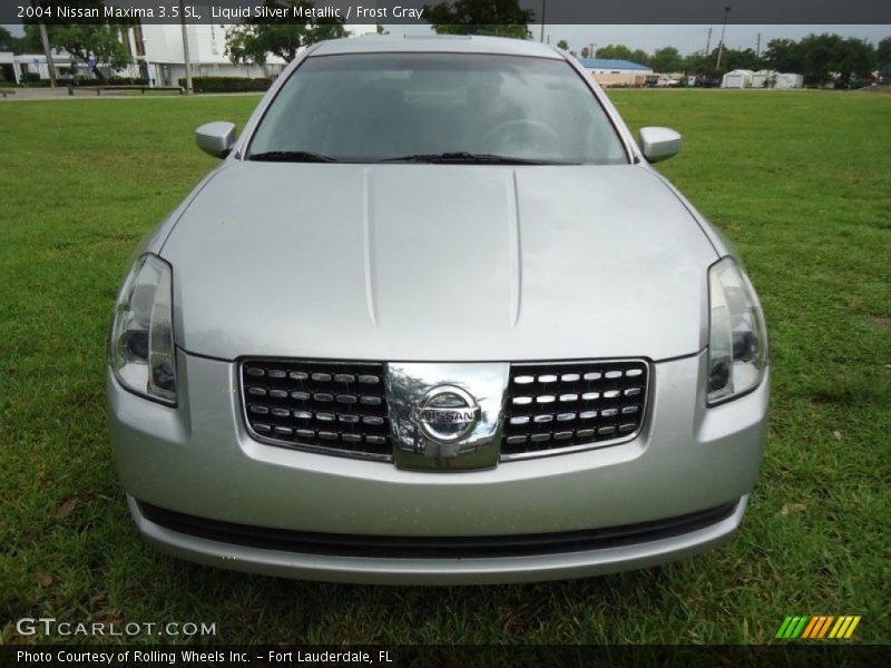 Liquid Silver Metallic / Frost Gray 2004 Nissan Maxima 3.5 SL
