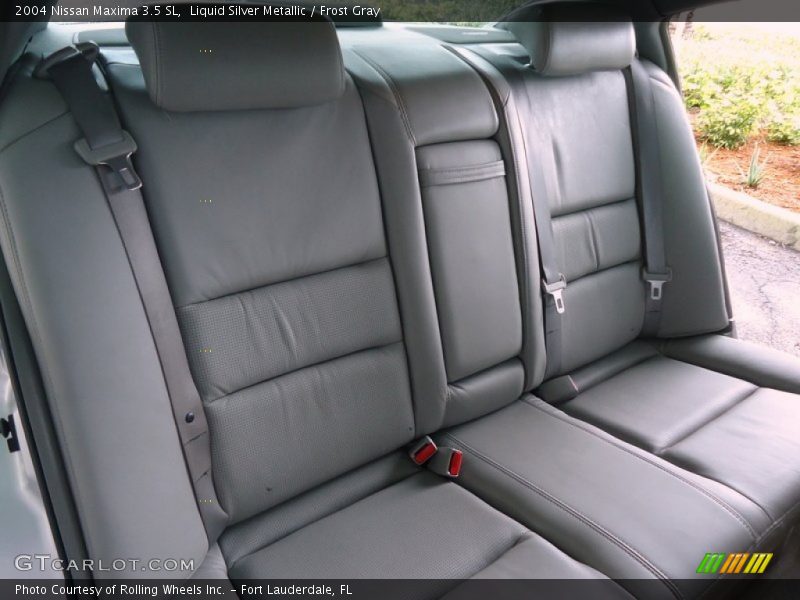 Liquid Silver Metallic / Frost Gray 2004 Nissan Maxima 3.5 SL