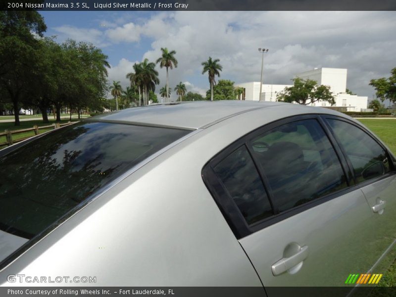 Liquid Silver Metallic / Frost Gray 2004 Nissan Maxima 3.5 SL