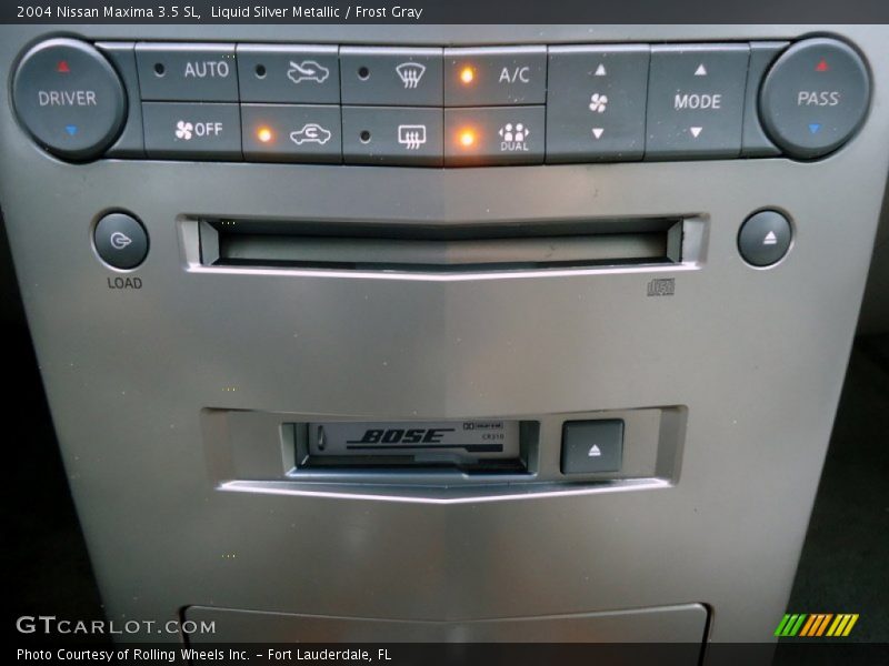 Liquid Silver Metallic / Frost Gray 2004 Nissan Maxima 3.5 SL