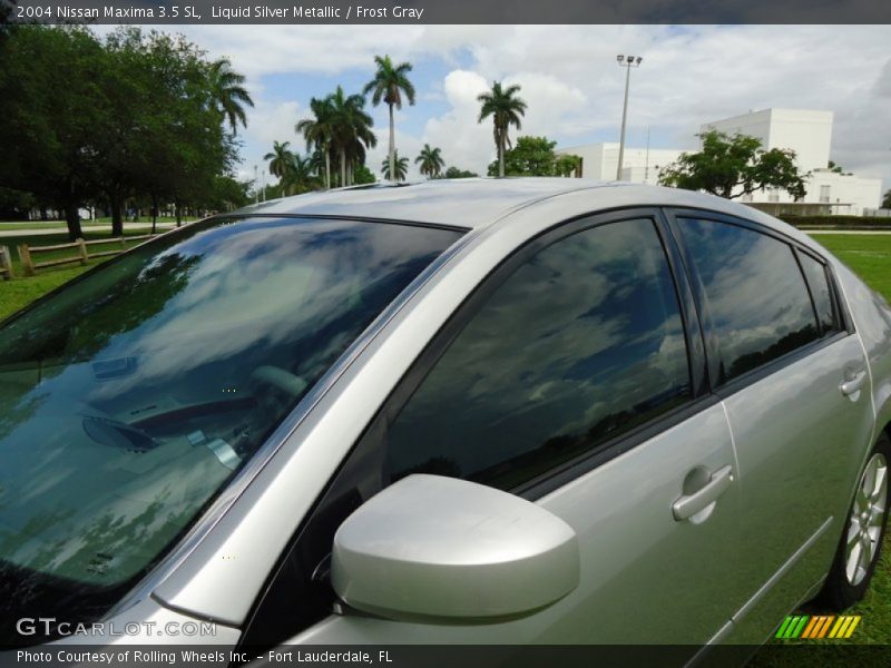 Liquid Silver Metallic / Frost Gray 2004 Nissan Maxima 3.5 SL