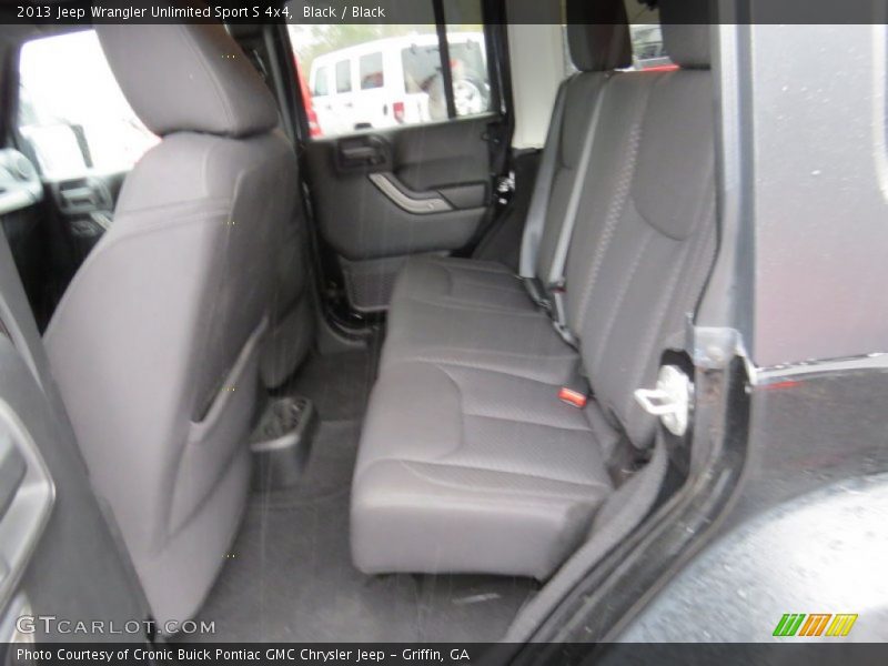 Black / Black 2013 Jeep Wrangler Unlimited Sport S 4x4