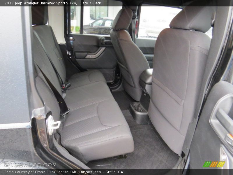 Black / Black 2013 Jeep Wrangler Unlimited Sport S 4x4