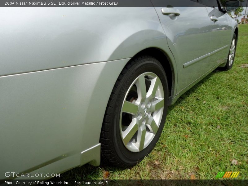 Liquid Silver Metallic / Frost Gray 2004 Nissan Maxima 3.5 SL