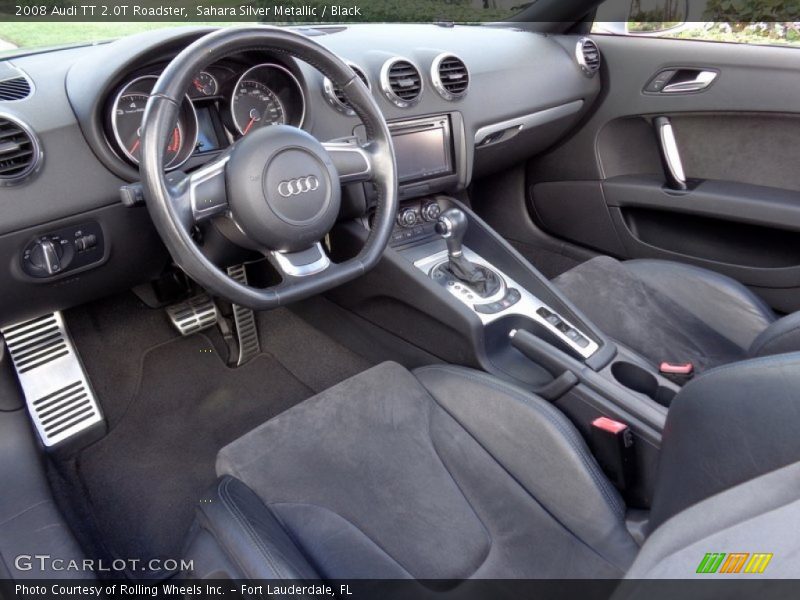  2008 TT 2.0T Roadster Black Interior