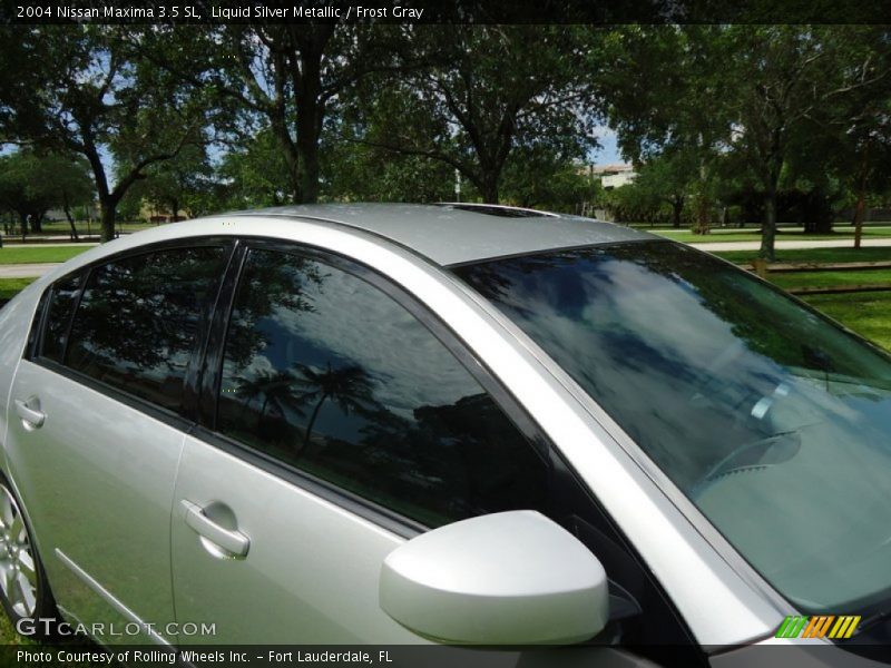 Liquid Silver Metallic / Frost Gray 2004 Nissan Maxima 3.5 SL