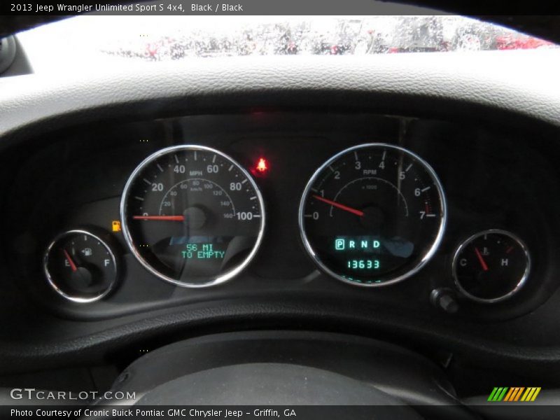 Black / Black 2013 Jeep Wrangler Unlimited Sport S 4x4