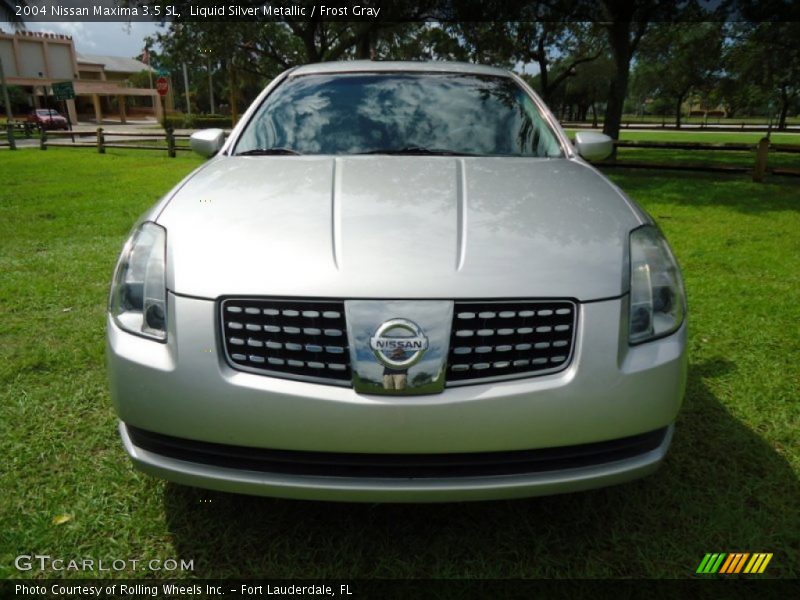 Liquid Silver Metallic / Frost Gray 2004 Nissan Maxima 3.5 SL